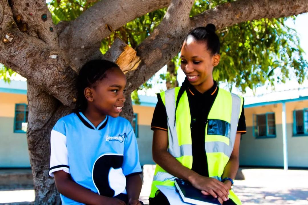 Pula Wealth Group representative educating primary school children about clean energy